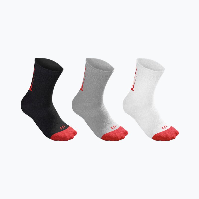 Wilson Core Crew children's tennis socks 3 pairs colour WRA803401 11