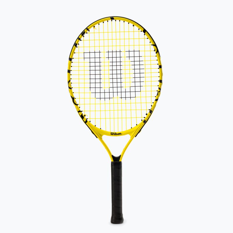 Children's tennis racket Wilson Minions Jr 23 yellow/black WR069110H+