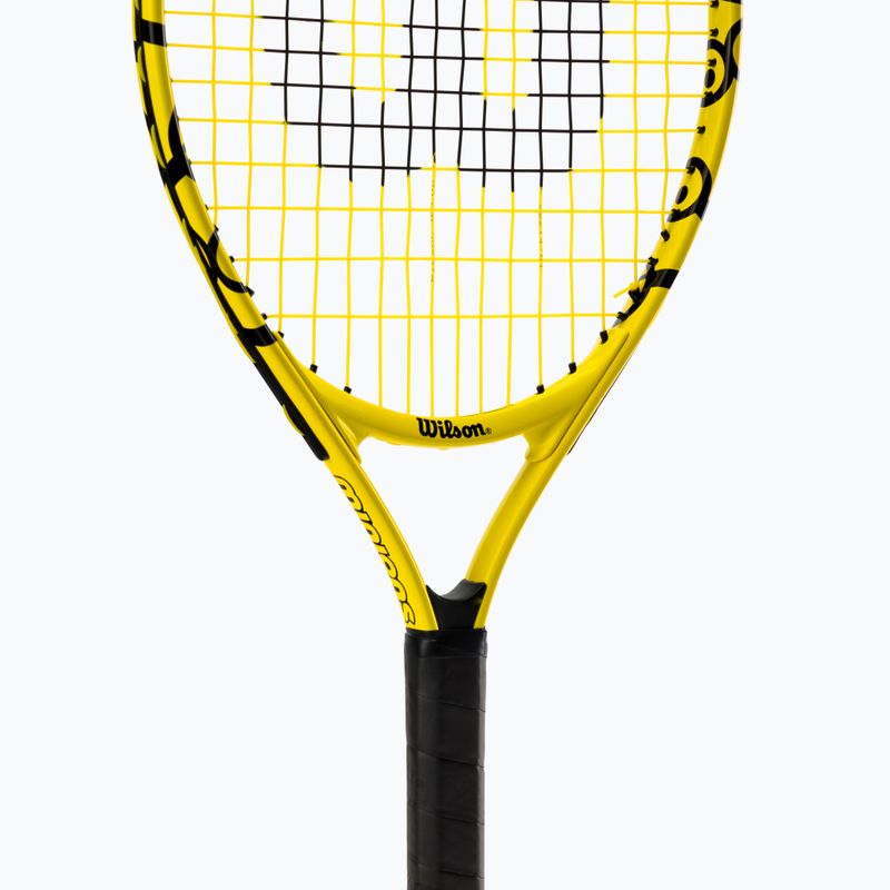 Children's tennis racket Wilson Minions Jr 23 yellow/black WR069110H+ 5