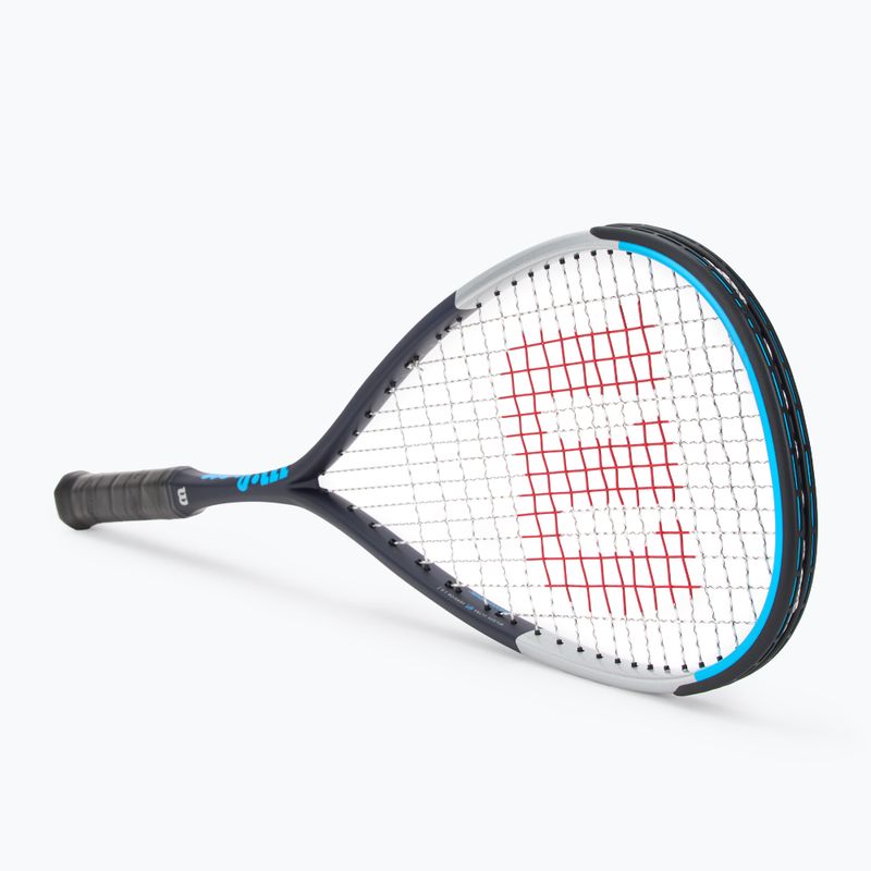 Wilson Ultra CV blue/silver squash racket 2