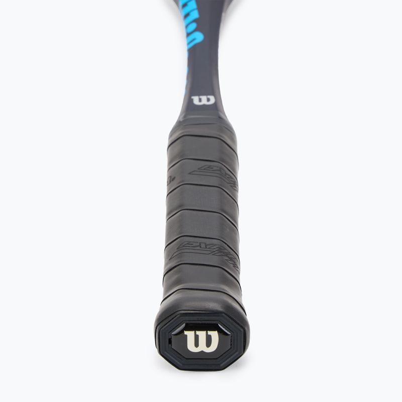 Wilson Ultra CV blue/silver squash racket 3