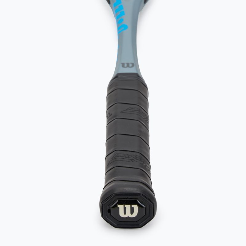 Wilson Ultra L blue/silver squash racket 3