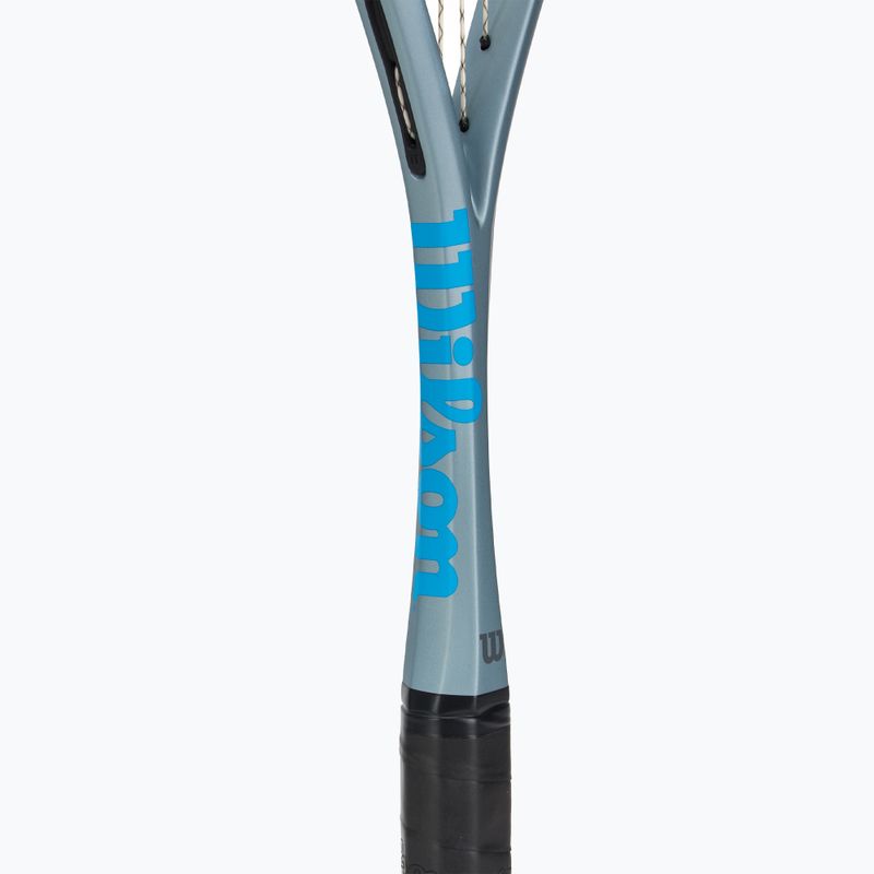 Wilson Ultra L blue/silver squash racket 4