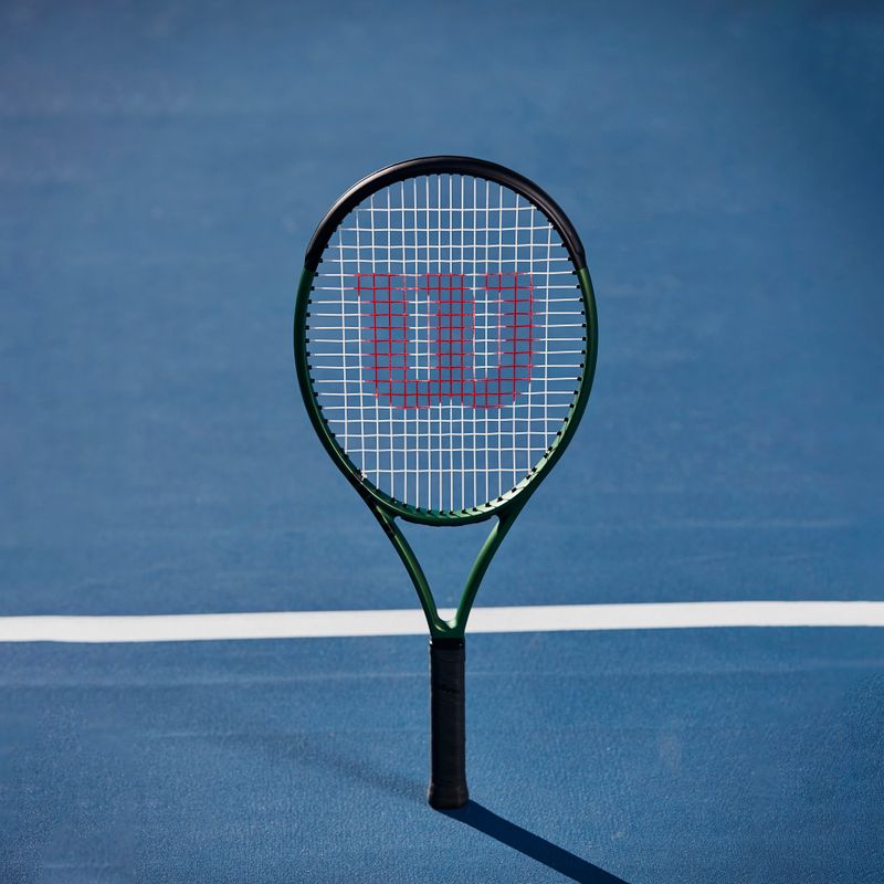Wilson Blade 25 V8.0 children's tennis racket black-green WR079310U 7