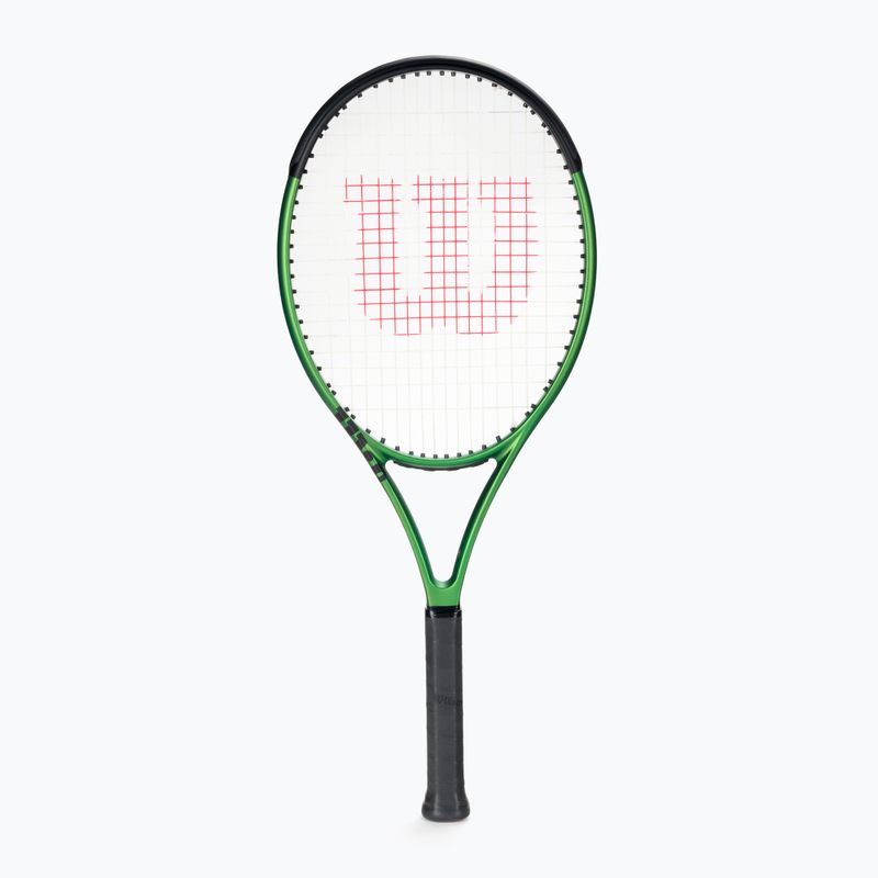 Wilson Blade 26 V8.0 children's tennis racket black-green WR079210U