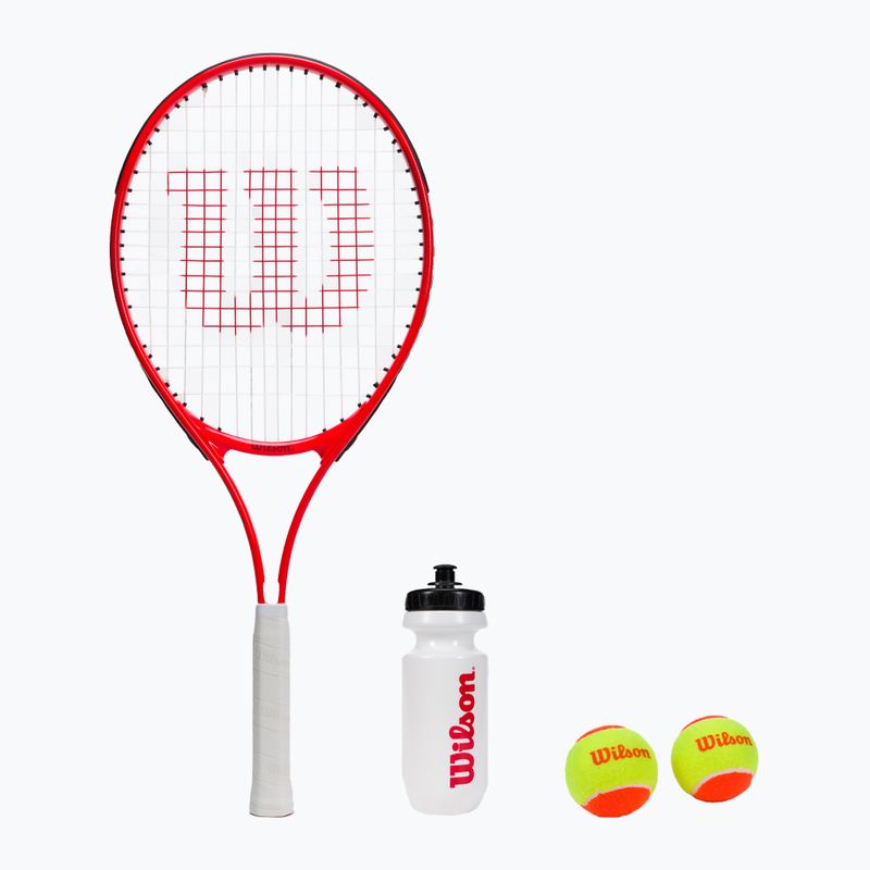 Wilson Roger Federer Children's Tennis Starter Set 25 red WR082910F