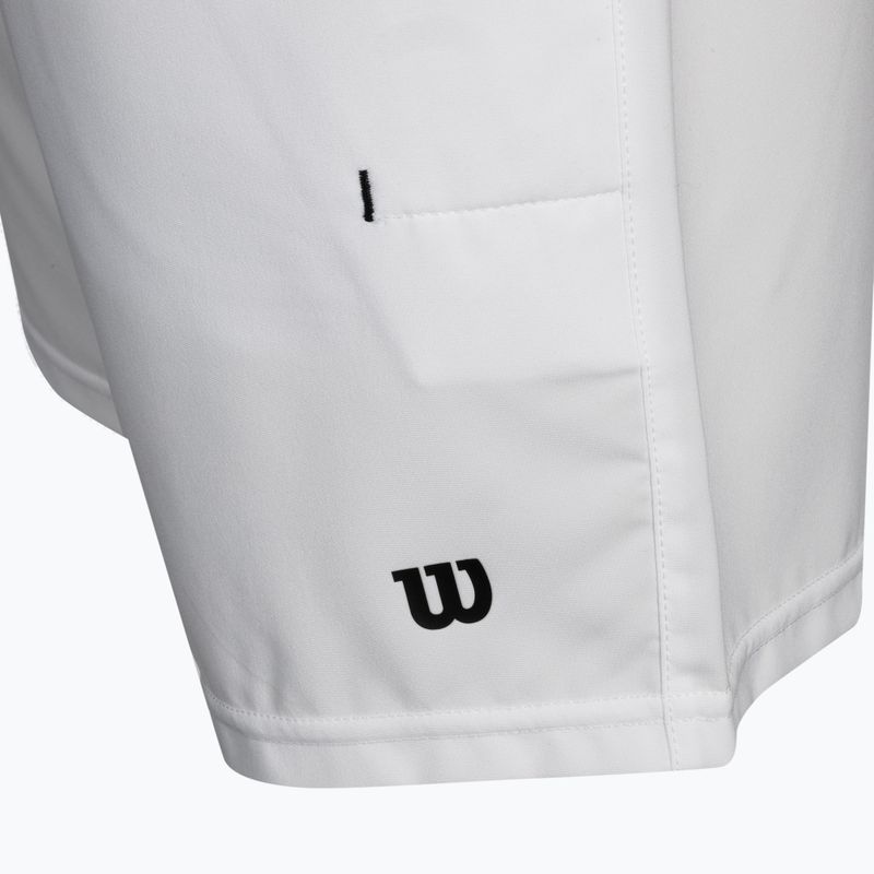Wilson Competition 7 children's tennis shorts white WRA807102 4