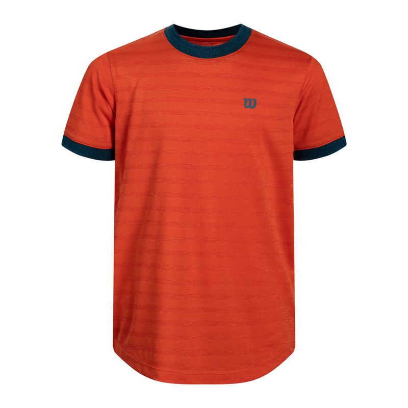 Wilson Competition Crew II children's tennis shirt red WRA807201