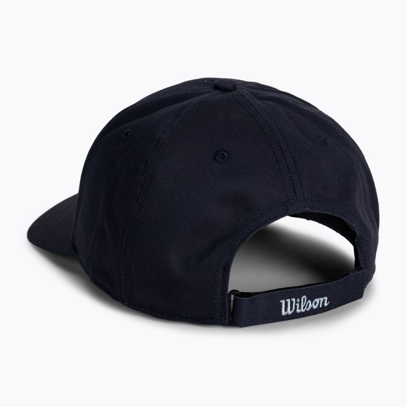 Men's Wilson Script Twill Hat navy blue WRA788607 3