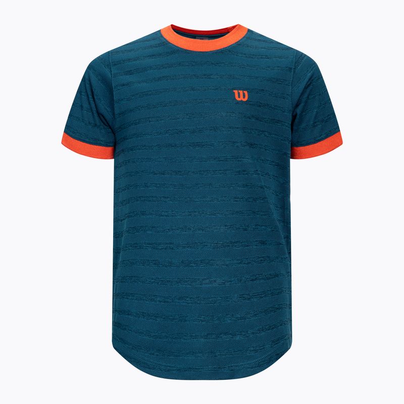 Wilson Competition Crew II children's tennis shirt blue WRA807203