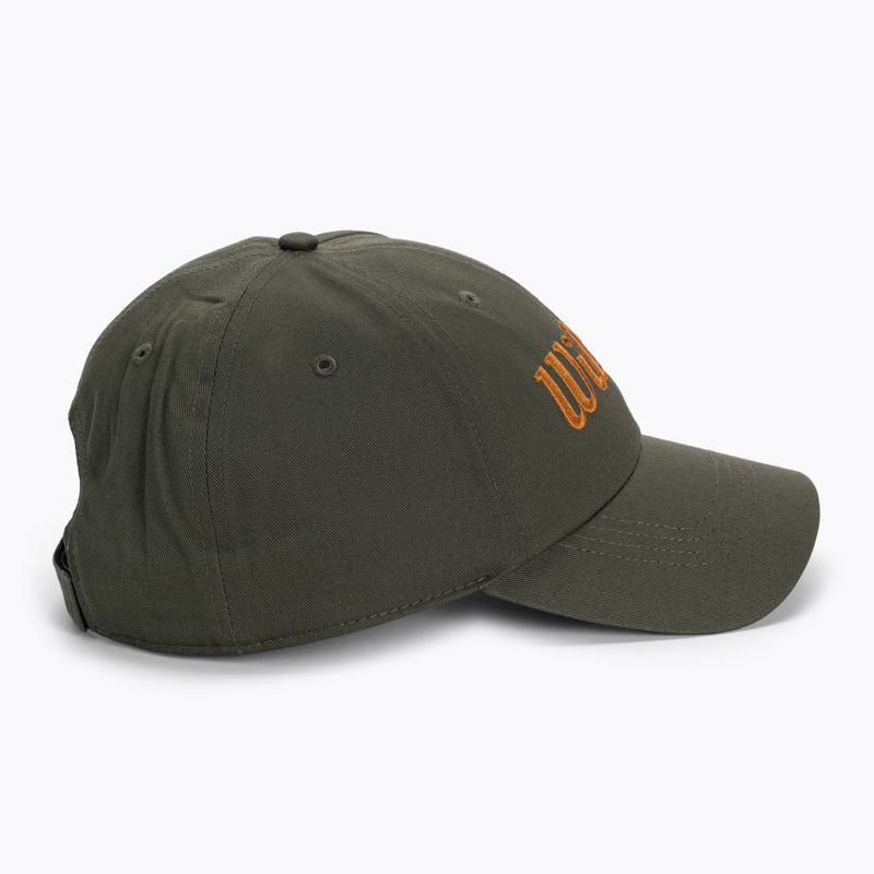 Men's Wilson Script Twill Hat green WRA788608 2