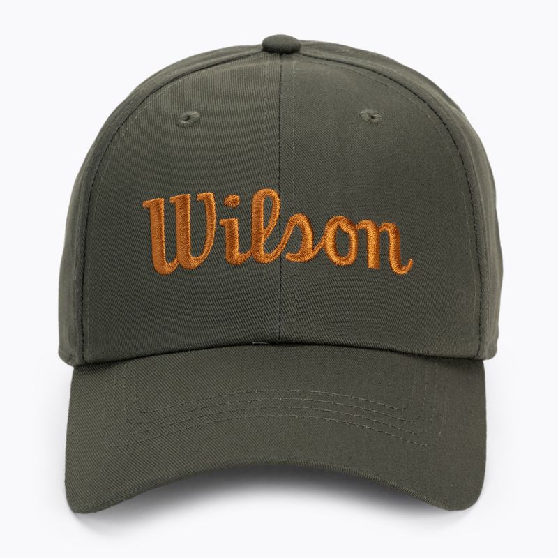 Men's Wilson Script Twill Hat green WRA788608 4