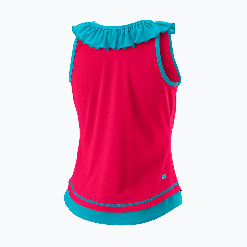 Wilson Competition Tank II children's tennis shirt pink WRA807701 5