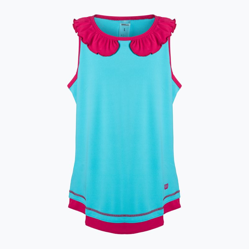 Wilson Competition Tank II children's tennis shirt blue WRA807702