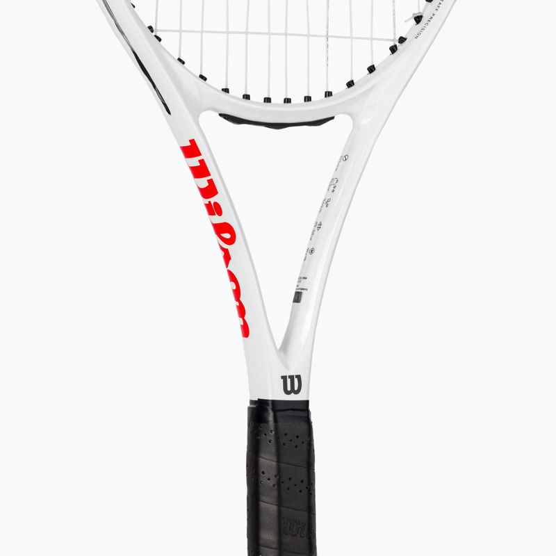 Wilson Pro Staff Precision Team 103 tennis racket red and white WR080510U 5