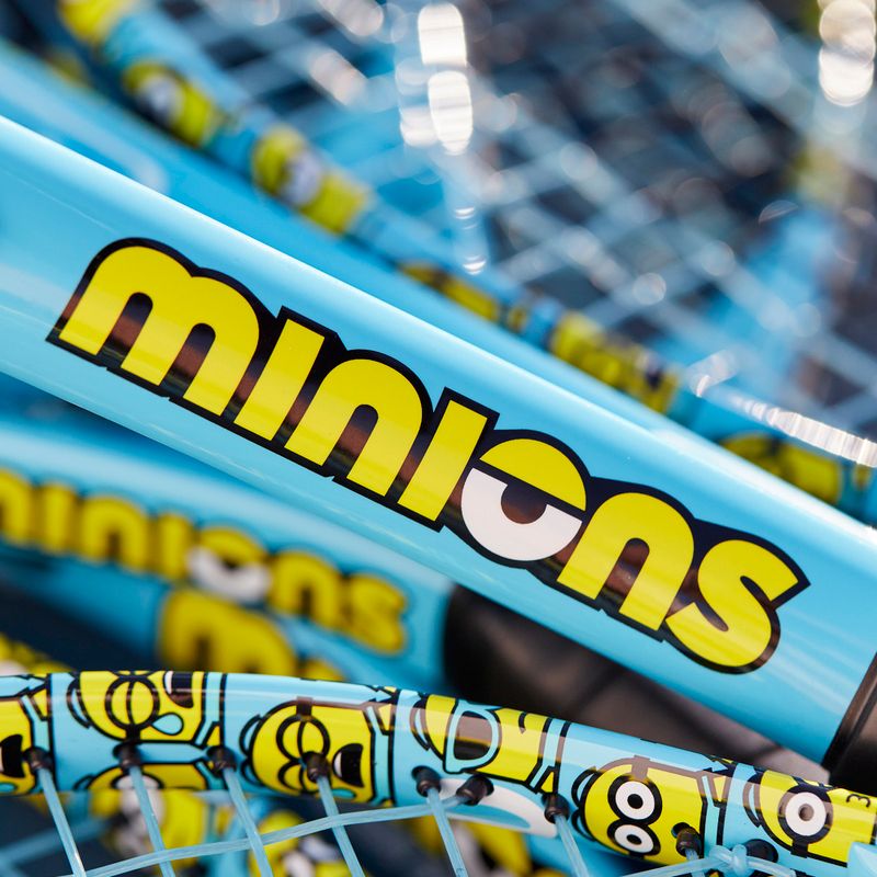 Wilson Minions 2.0 Jr 25 children's tennis racket blue/yellow WR097310H 10