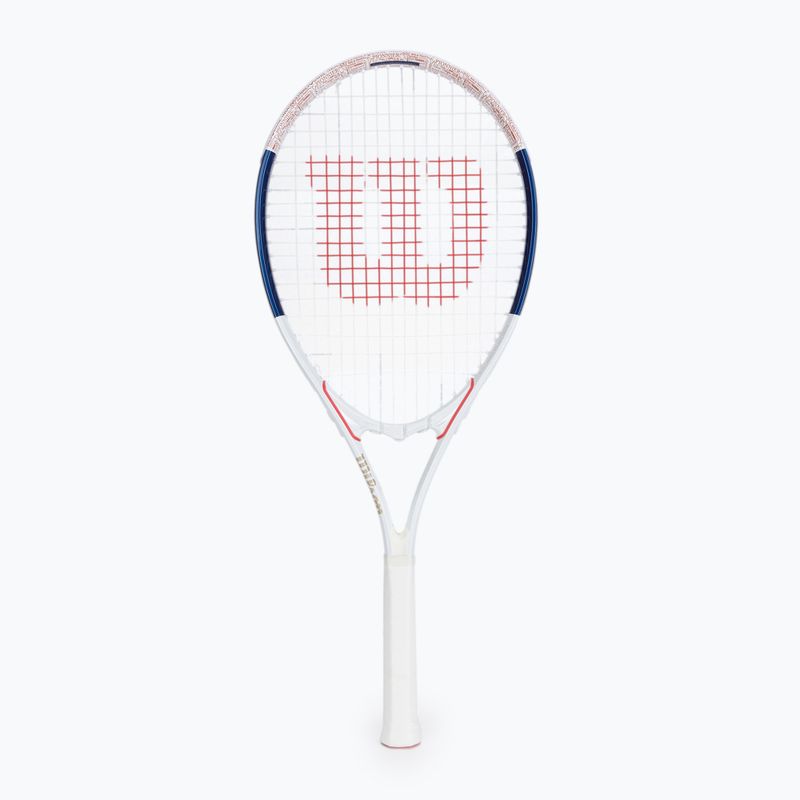 Wilson Roland Garros Elite tennis racket white and blue WR086110U