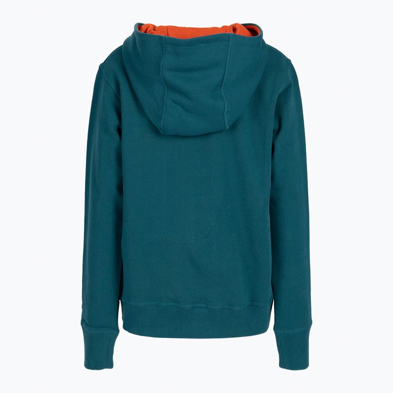Children's Wilson Tennis Script Cotton PO Hoody blue WRA769219 2