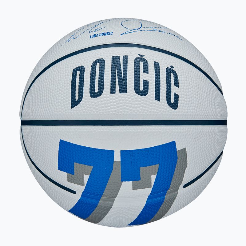 Wilson NBA Player Icon Mini Luka basketball WZ4007701XB3 size 3 2