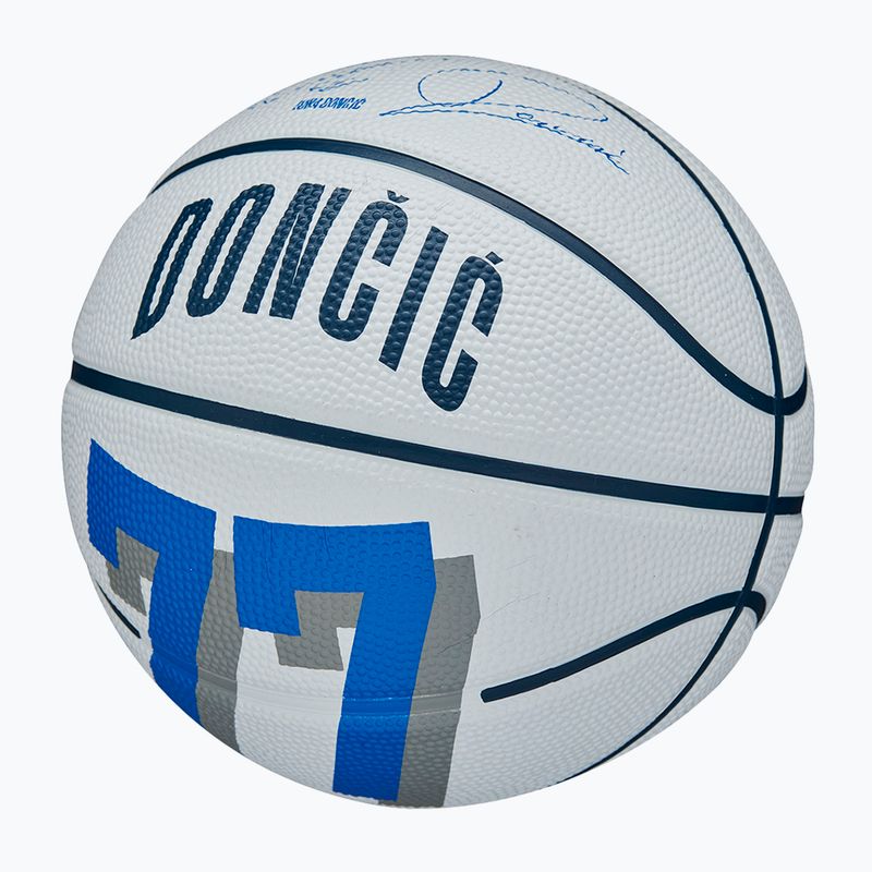Wilson NBA Player Icon Mini Luka basketball WZ4007701XB3 size 3 4