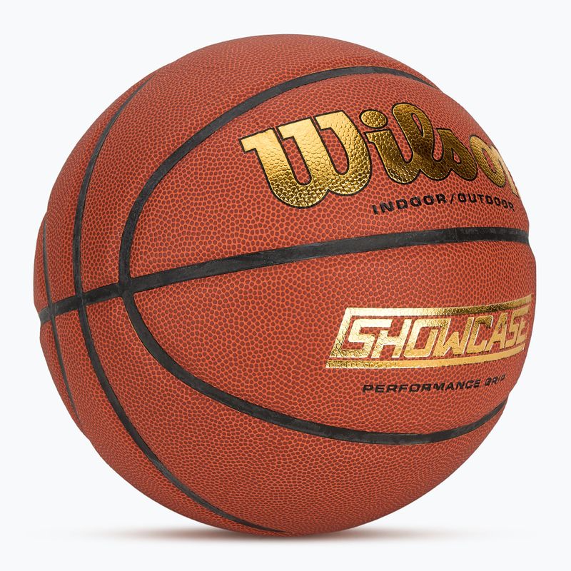 Wilson Showcase Comp Basketball orange size 6 2
