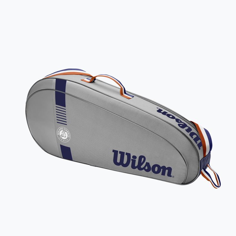 Wilson Team 3 Pack Rolland Garros tennis bag grey WR8019201001 10