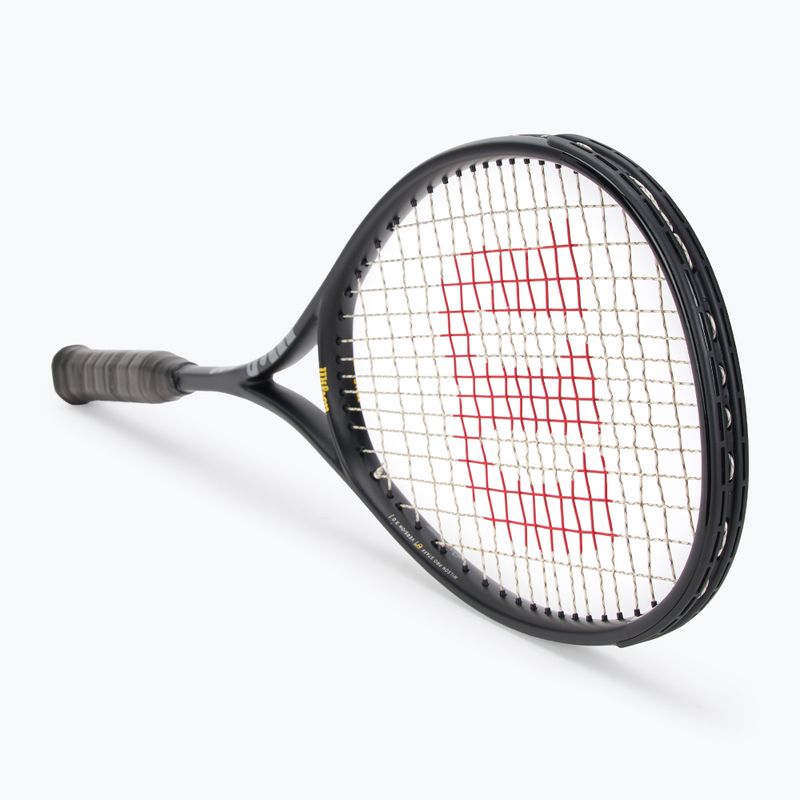 Wilson Pro Staff CV black/yellow/red squash racket 2