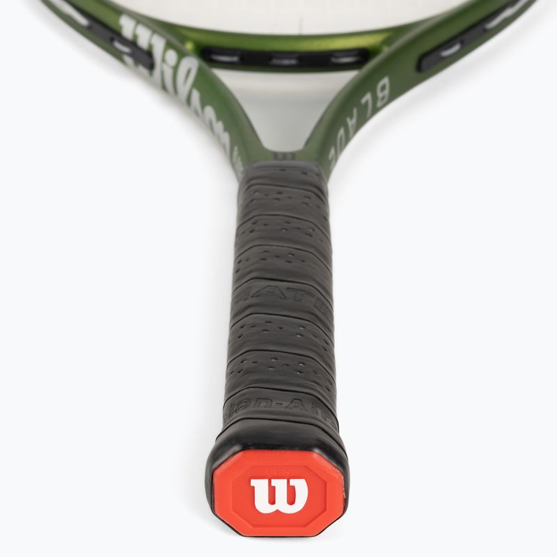Children's tennis racket Wilson Blade Feel Comp 25 green WR125310U 3