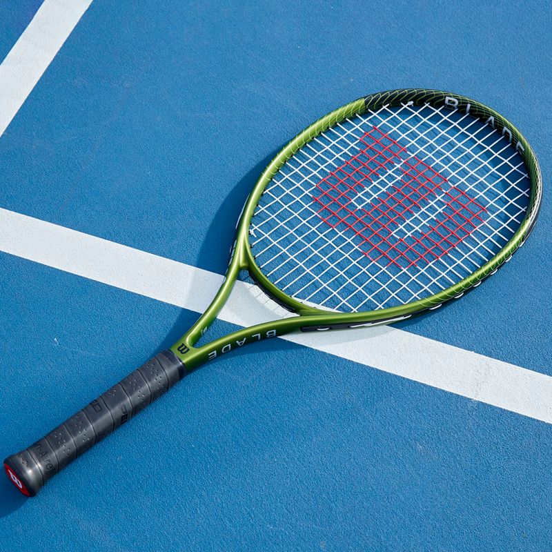 Children's tennis racket Wilson Blade Feel Comp 25 green WR125310U 6