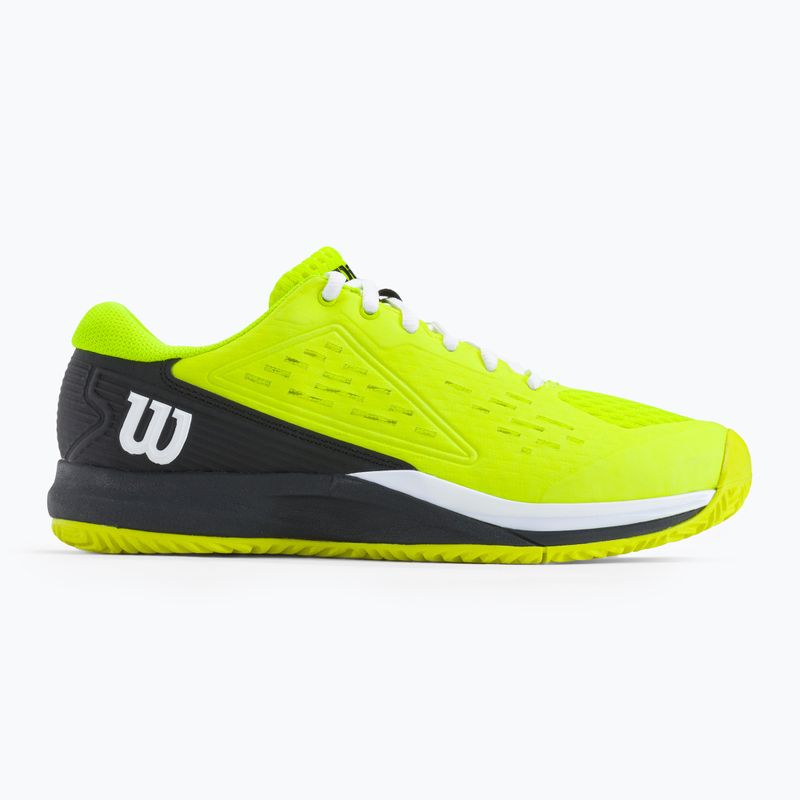 Wilson Rush Pro Ace Safety children's tennis shoes black and yellow WRS331140 2