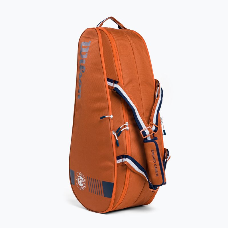 Wilson Roland Garros Team 6 Pk brown tennis bag WR8026201001 3
