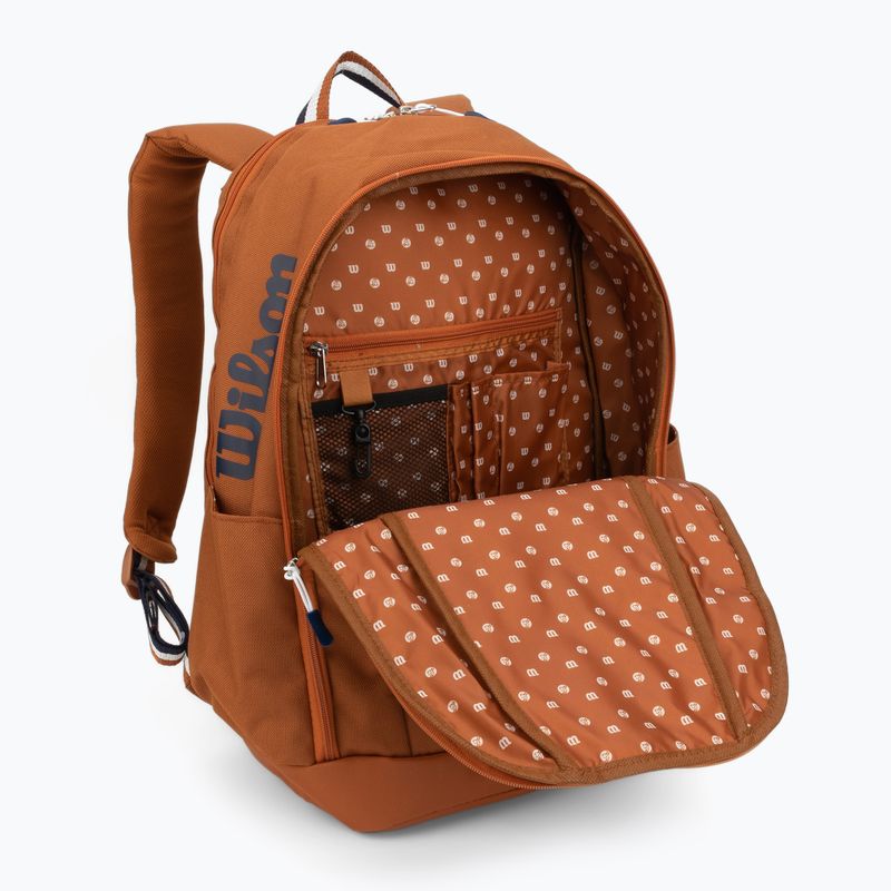 Wilson Roland Garros Team tennis backpack brown WR8026401001 4