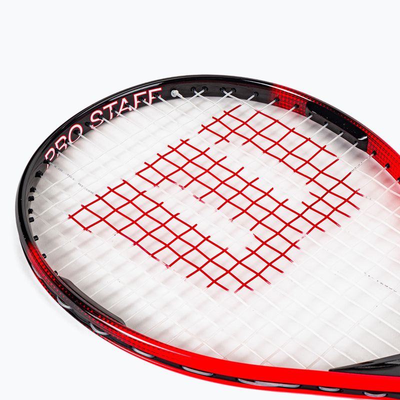 Wilson Pro Staff Precision 19 red/black children's tennis racket WR118210H 5