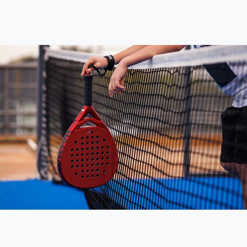 Children's padel racket Wilson Bela Junior V2 red/black 7