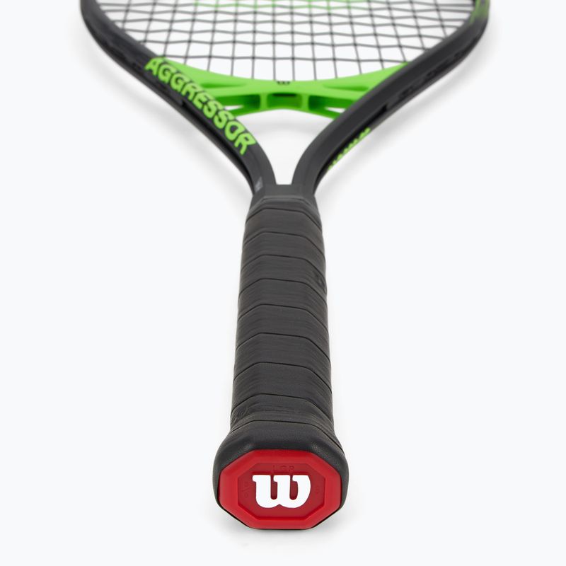 Tennis racket Wilson Aggressor black/green 3