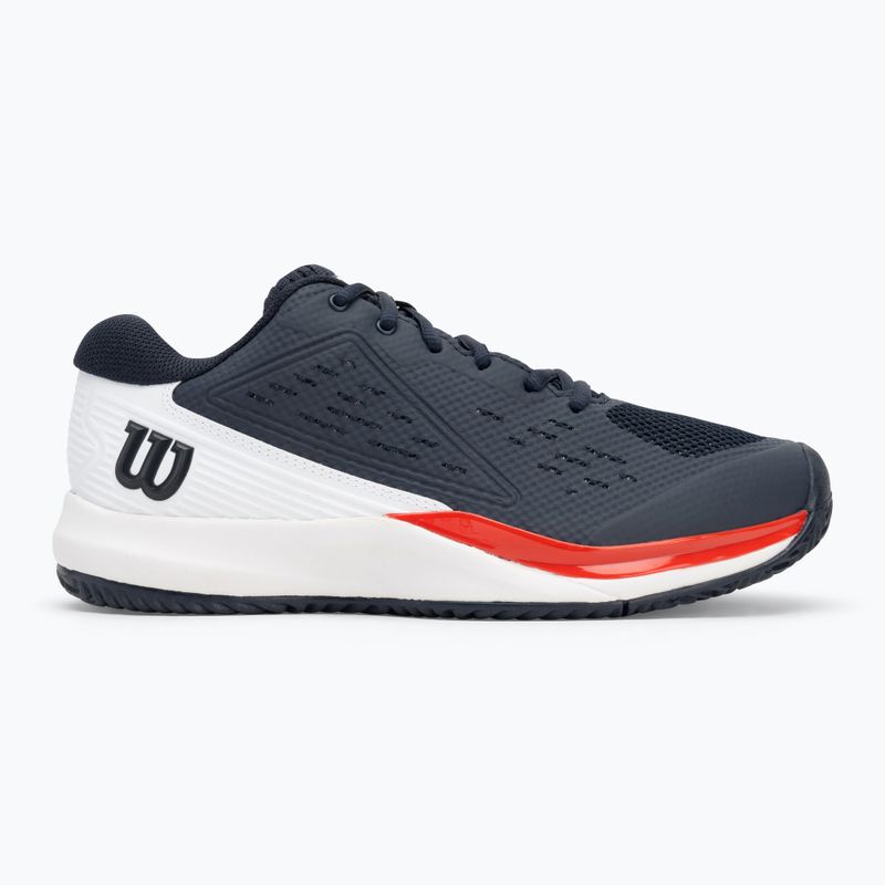 Men's tennis shoes Wilson Rush Pro Ace navy blazer/ white/ wilson red 2