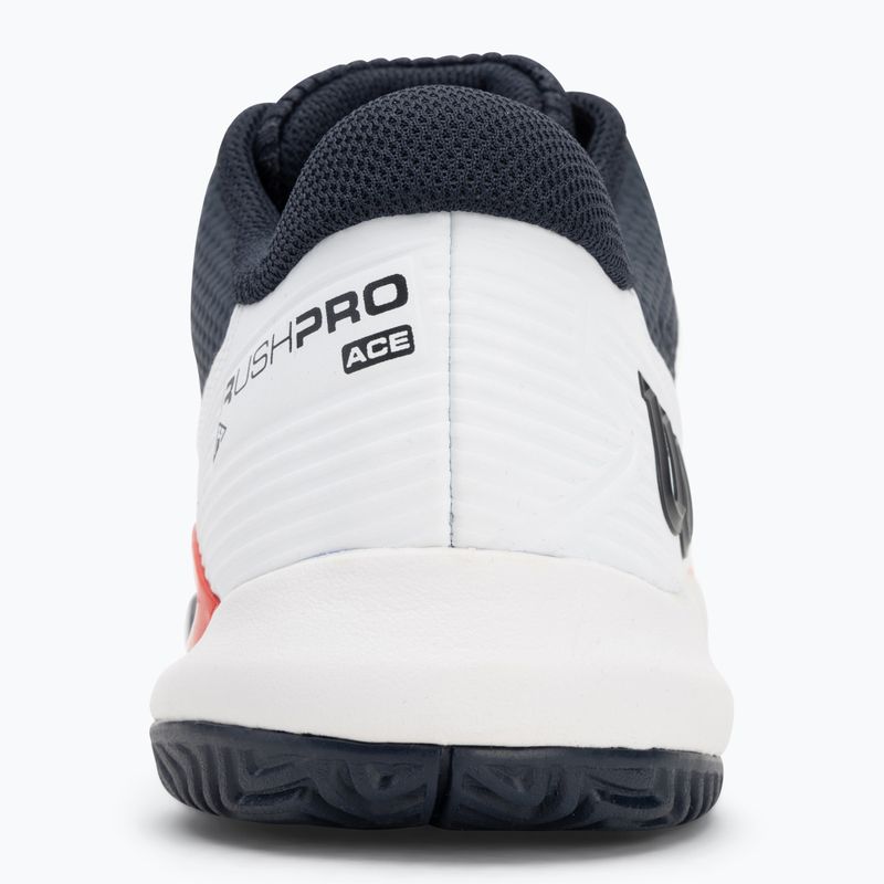 Men's tennis shoes Wilson Rush Pro Ace navy blazer/ white/ wilson red 6