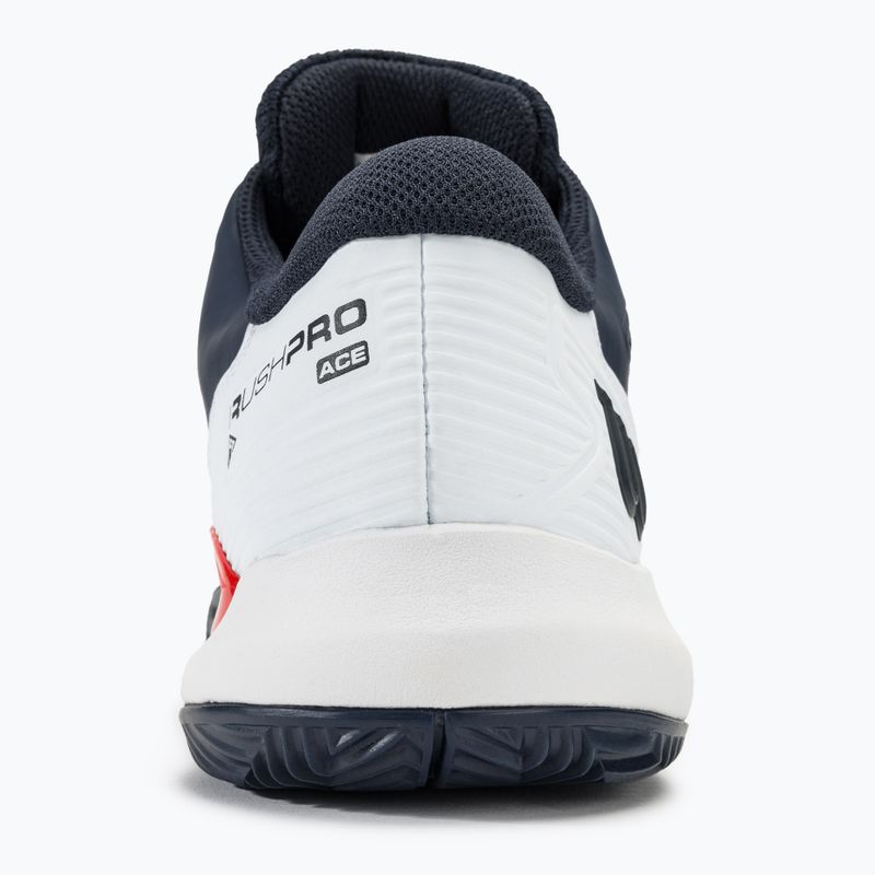 Men's tennis shoes Wilson Rush Pro Ace Clay navy blazer/white/infrared 6