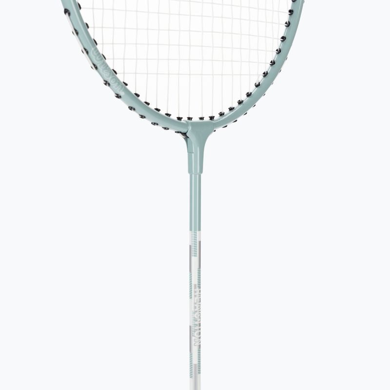 Wilson Reaction 70 gray/white badminton racket 4