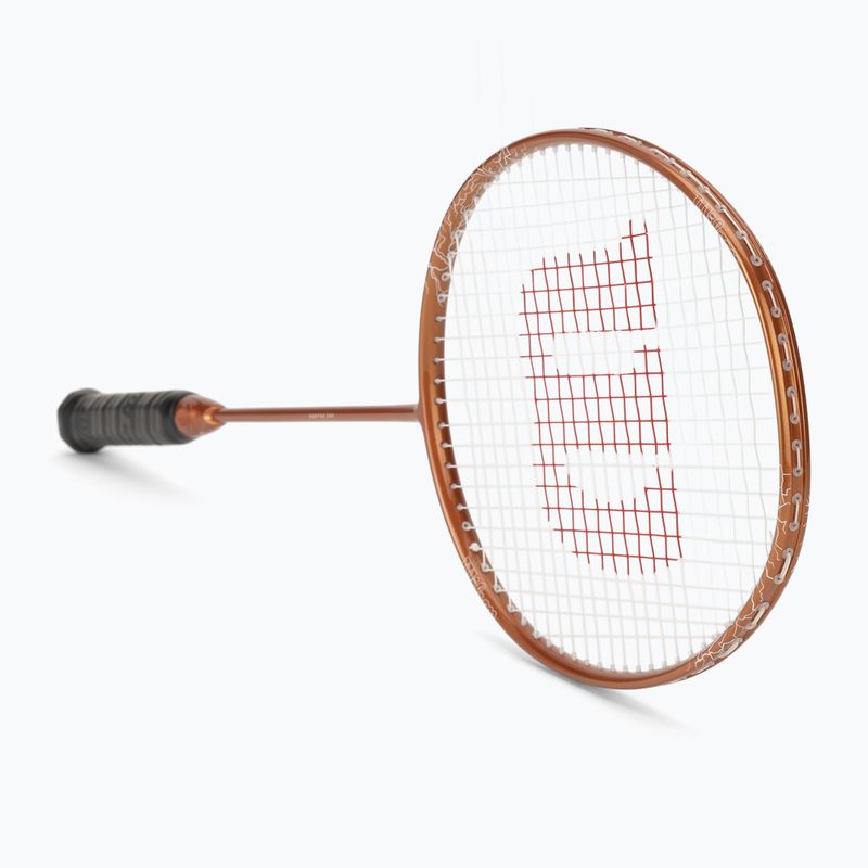 Badminton racket Wilson Vertex 300 bronze/white 2