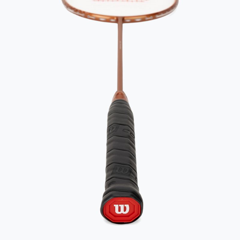 Badminton racket Wilson Vertex 300 bronze/white 3