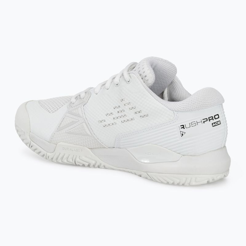 Women's tennis shoes Wilson Rush Pro Ace white/white/black 3