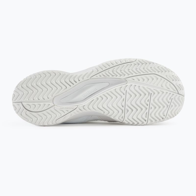 Women's tennis shoes Wilson Rush Pro Ace white/white/black 4