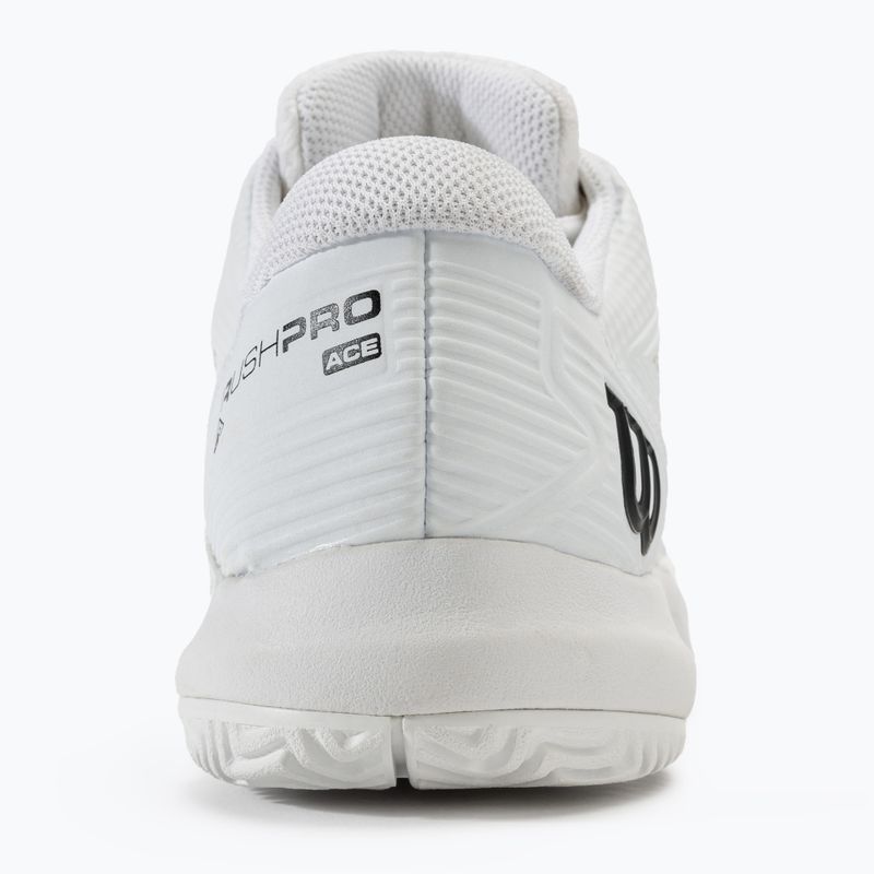Women's tennis shoes Wilson Rush Pro Ace white/white/black 6