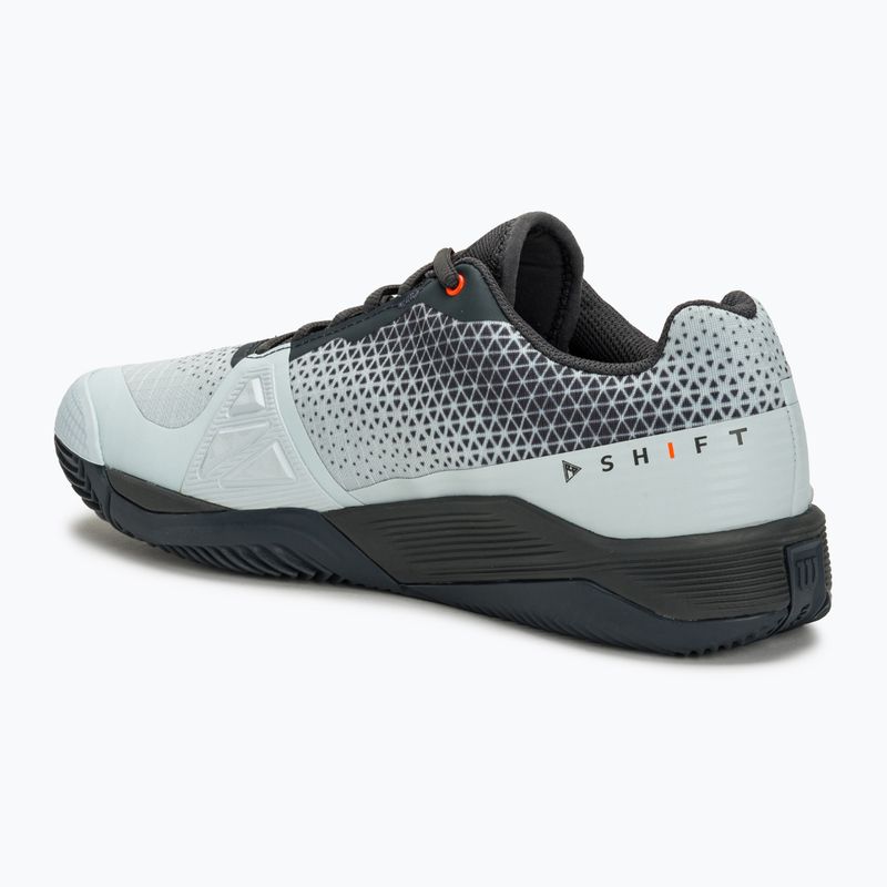 Men's tennis shoes Wilson Rush Pro 4.0 Shift Clay ballad blue/ebony/orange tiger 3