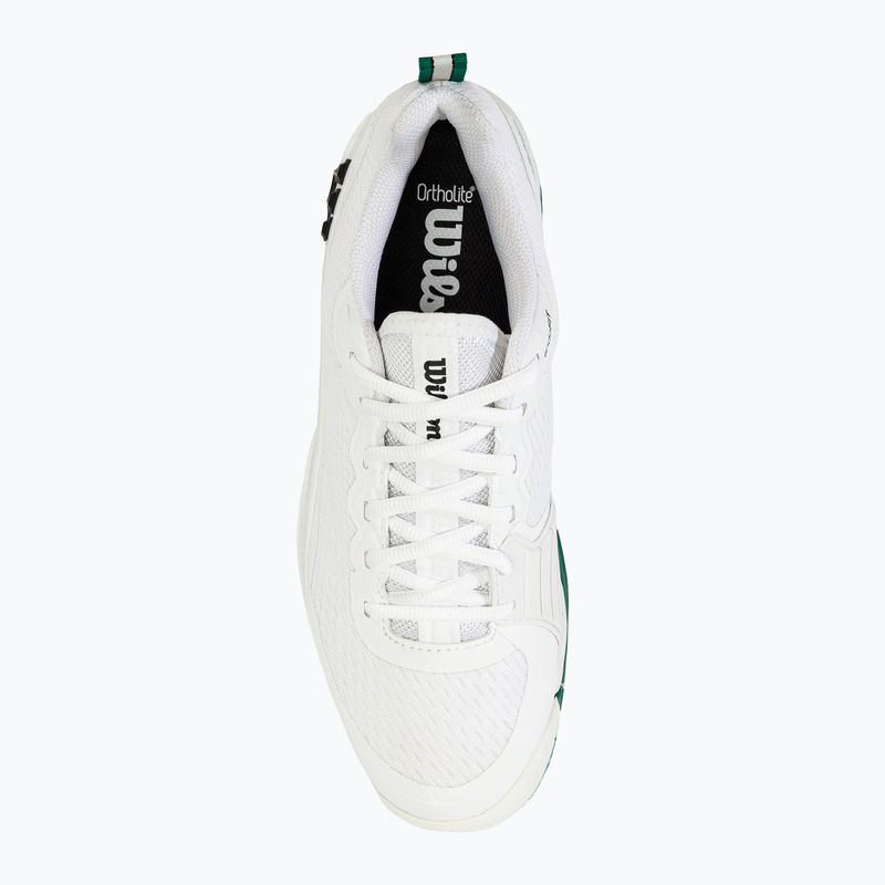 Men's tennis shoes Wilson Rush Pro 4.5 white/white/clubgr 5