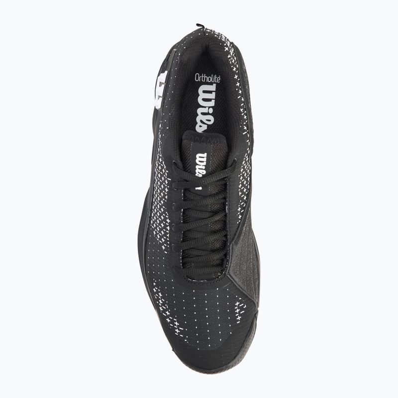 Men's tennis shoes Wilson Rush Pro Extra Duty black/ black/ white 5