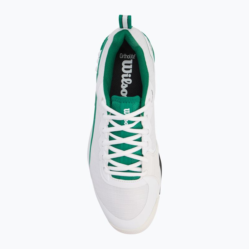 Men's tennis shoes Wilson Rush Pro 4.5 Clay white/ bosphorus/ black 5