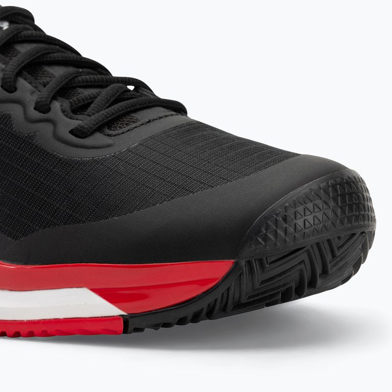 Men's tennis shoes Wilson Rush Pro 4.5 Clay black/ infrared/ white 7