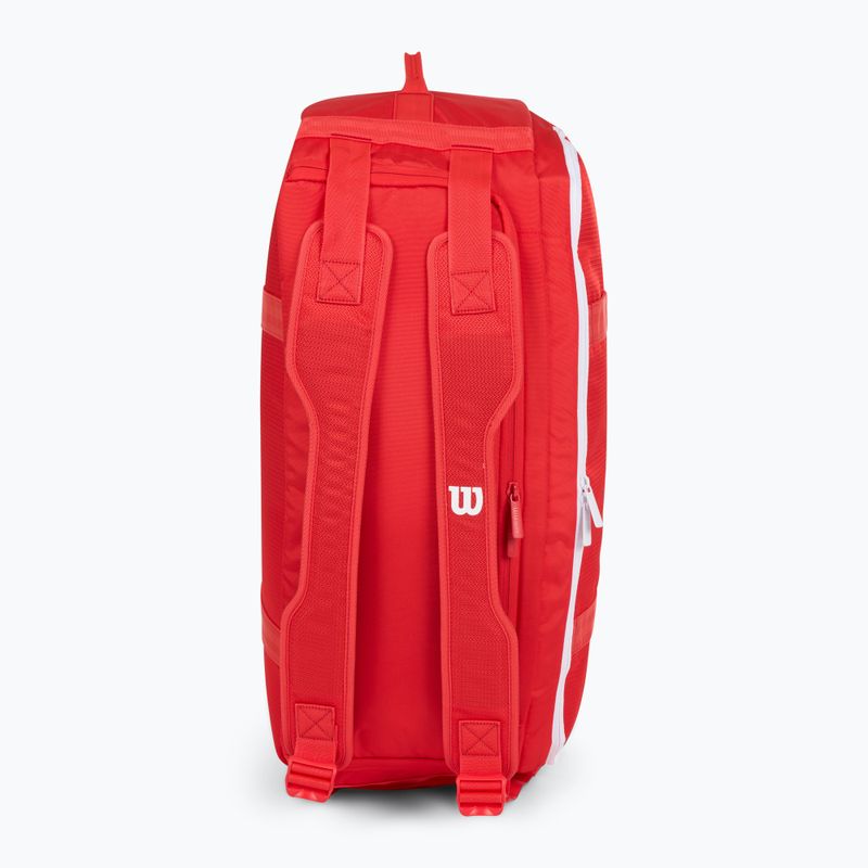 Tennis bag Wilson Super Tour Red Coaches Duffel red 4